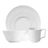 Wedgwood Intaglio White 4-piece Fine Bone China Place Setting