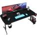 Homall Height Adjustable Gaming Desk 63 Inch T Shape Pc Computer Desk Office Worksation