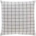 Artistic Weavers Suri Retro Grey Plaid Throw Pillow