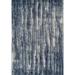 Addison Rugs Reston Casual Stripe Blue/Silver Area Rug (9'6 x 13'2) - 9'6"X13'2"