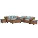 Laguna 7 Piece Outdoor Wicker Patio Furniture Set 07d