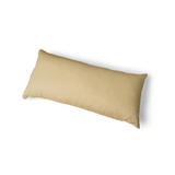 CHEVRON DOT CHAMOIS Body Pillow By Kavka Designs - Beige, Tan