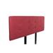 MJL Furniture Ali Button Tufted Key Largo Ruby Upholstered Headboard