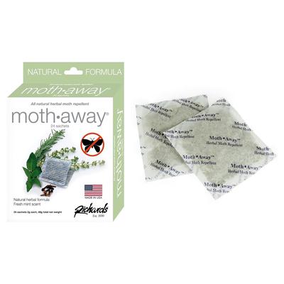 Moth Away All Natural Herbal Moth Repellent - Non Toxic - Standard Sachets