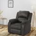 Mozelle Classic Fabric Gliding Recliner by Christopher Knight Home