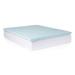 Slumber Solutions Gel 2-inch Memory Foam and 1.5-inch Fiber Mattress Topper