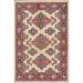 Pakistani Traditional Kazak Carpet Hand Knotted Wool Oriental Area Rug - 5'11" x 4'0"
