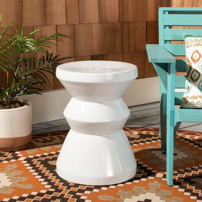 SAFAVIEH Larsa Indoor / Outdoor Ceramic Decorative Garden Stool