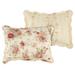 Greenland Home Fashions Antique Rose 100% Cotton Quilted Pillow Shams (Set of 2)