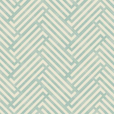 Green Modern Strips Removable Wallpaper - 10'ft H x 24''inch W