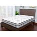 Sleep Therapy Signature Medium Firm Euro-Top Qulited Mattress, Full