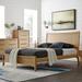 Eco Ridge by Bamax Willow Panel Queen Platform Bed, Caramelized