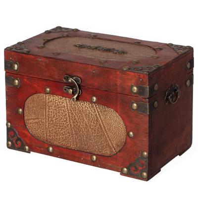 Decorative Wooden Index and Recipe Card Box Organizer with Dividers, Ideal for Bridal Showers and other Special Occasions