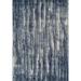 Addison Rugs Reston Casual Stripe Blue/Silver Area Rug (8' x 10') - 8'X10'