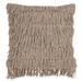 Down Filled Woven Fringes Throw Pillow