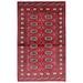 HERAT ORIENTAL 3' x 5'2 Handmade One-of-a-Kind Bokhara Wool Rug - 3' x 5'2