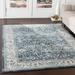 Annelie Navy & Teal Updated Traditional Area Rug - 2'6" x 7'10" Runner