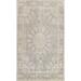 Floral Distressed Muted Tabriz Persian Wool Area Rug Hand-knotted - 7'6" x 10'10"