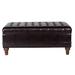 Copper Grove Altmara Tufted Espresso Storage Bench