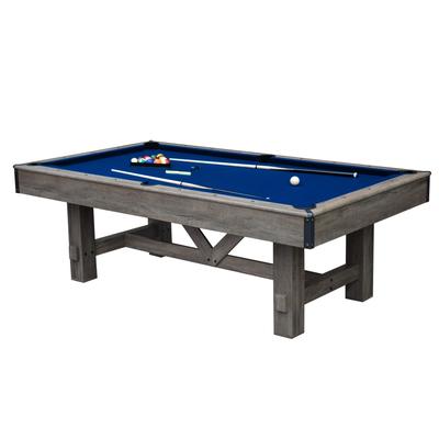 Hathaway Logan 7-ft Billiards Pool Game Room Table Dining Combo Set with Benches, Table Tennis