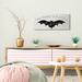 Stupell Family's a Little Batty Phrase Festive Halloween Pun Canvas Wall Art