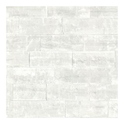 Sacramento Light Grey Seamless Slate Wallpaper - 20.5 x 396 x 0.025