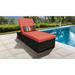 Barbados Wheeled Chaise Outdoor Wicker Patio Furniture