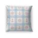 ANCHOR GALORE LIGHT BLUE AND PINK Accent Pillow By Kavka Designs