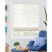 CHICOLOGY Cordless Roman Shades, Semi-Sheer