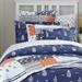 Lullaby Bedding Away at Sea Printed 4-piece Comforter Set