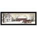 TrendyDecor4U Farmhouse "Christmas Trees for Sale" Framed Print Wall Art by Billy Jacobs - 15 x 39