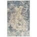 Alora Decor Intrepid Blue, Beige, and Ivory Distressed Classical Wool Rug