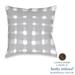 Laural Home kathy ireland® Small Business Network Member Peaceful Elegance Gingham Decorative Throw Pillow - 18x18