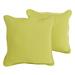 Sloane Pear Green Indoor/ Outdoor 18 inch Corded Pillow Set