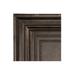 Fasade Traditional Style/Pattern #3 Decorative Vinyl 2ft x 4ft Glue Up Ceiling Tile in Smoked Pewter (5 Pack)