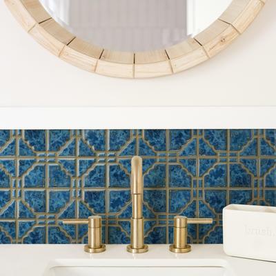 Merola Tile Hudson Moonbeam Pacific Blue 11-7/8