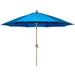 Tropishade Blue Rotational Auto-tilt Patio Umbrella