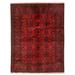 ECARPETGALLERY Hand-knotted Finest Khal Mohammadi Red Wool Rug - 4'10 x 6'2