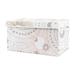 Sweet Jojo Blush Pink, Gold and Grey Star and Moon Celestial Collection Girl Kids Fabric Toy Bin Storage