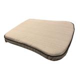 21 x 19 Outdoor Patio Dining Chair Cushion in Off-White with Velcro