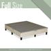 Onetan Beige 13-inch Minimalist Platform Bed