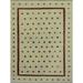 Noori Rug High-Low Kilim Cassius Beige/Orange Rug - 9'4" x 12'4"