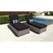 Monterey Wheeled Chaise Set of 2 Outdoor Wicker Patio Furniture