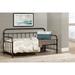 Hillsdale Furniture Kirkland Metal Twin Daybed, Dark Bronze