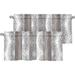 DriftAway Adrianne Damask and Floral Pattern Window Curtain Valance 2 Pack