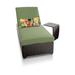 Classic Chaise Outdoor Wicker Patio Furniture With Side Table