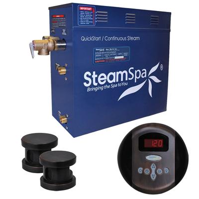 SteamSpa Oasis 10.5kw Steam Generator Package in Oil Rubbed Bronze