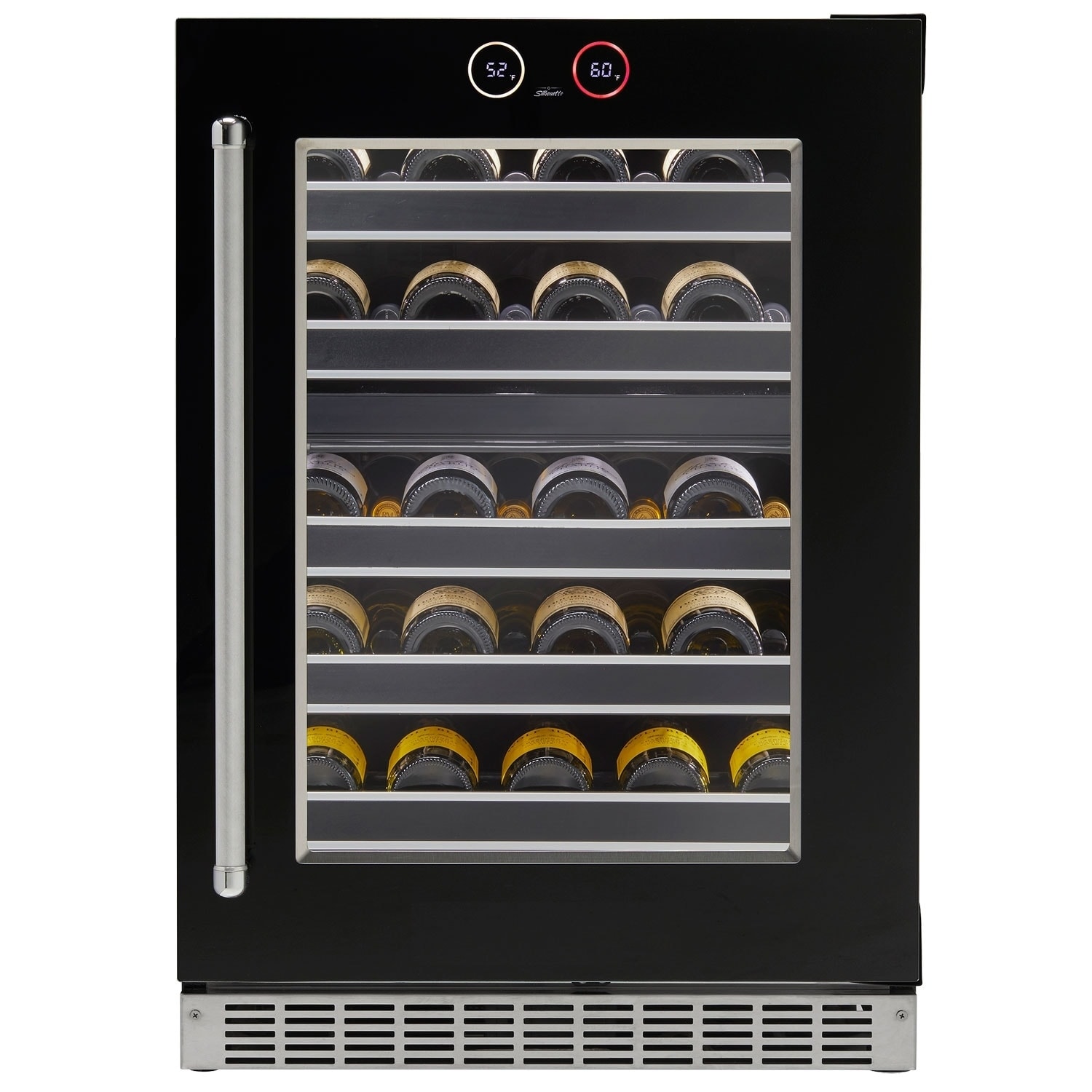Silhouette Reserve 37-Bottle Built-in Wine Cooler Right Hand Swing Only