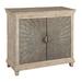 Natural Solid Wood 2-door Nightstand Cabinet Storage Chest