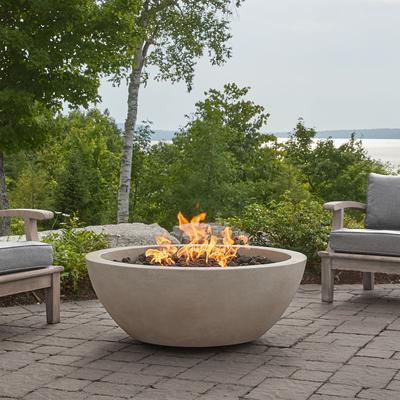 Alta Fog Large Natural Gas Fire Bowl by Jensen Co - 42 x 42 x 16
